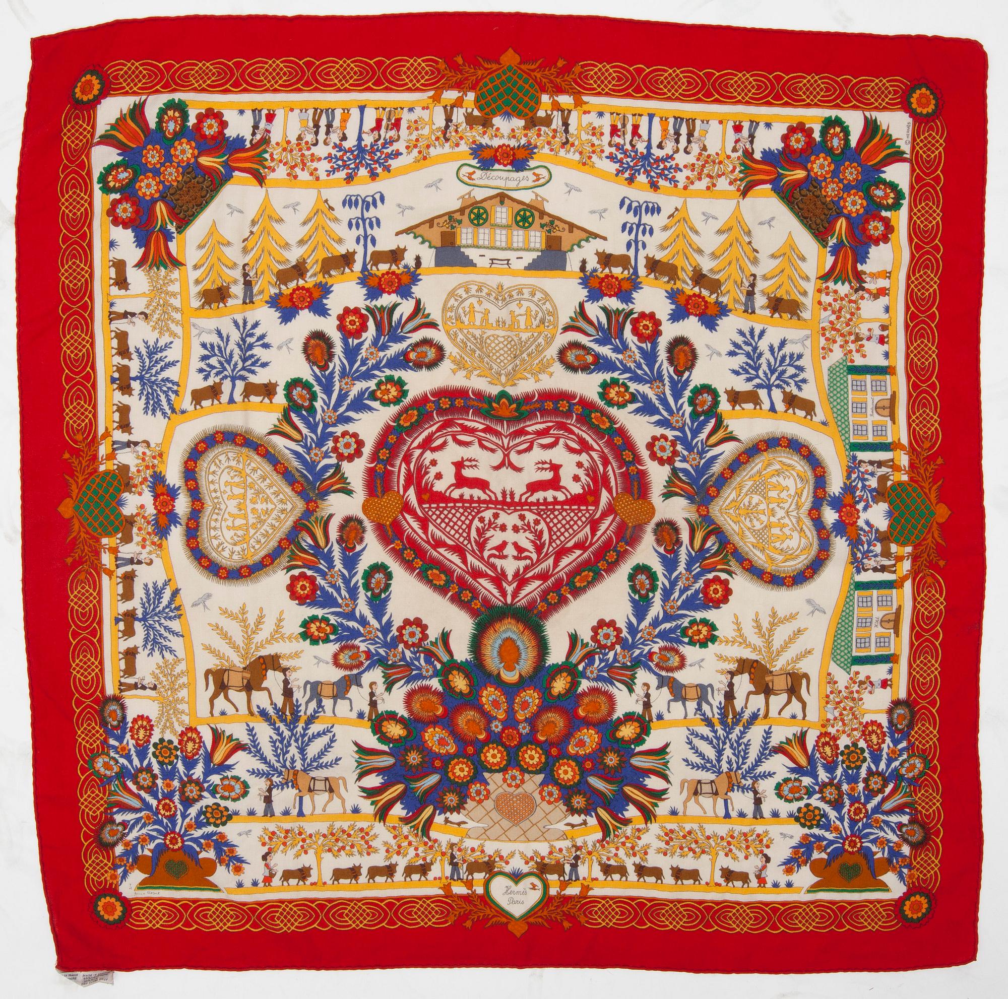 SJAL, "Decoupages", Hermès.