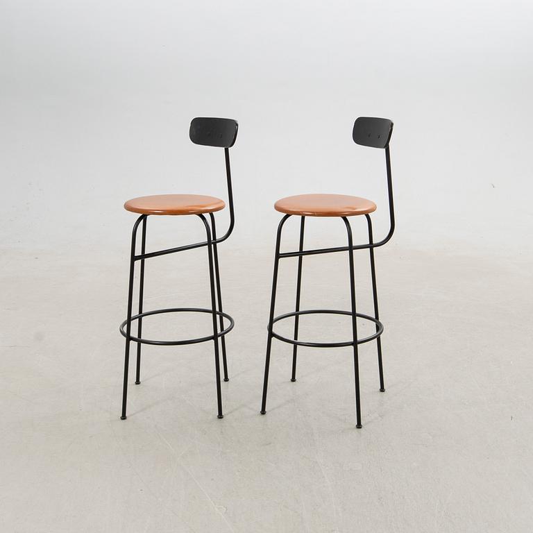 Afteroom, bar stools, a pair, "Counter Chair" Audo, Denmark.