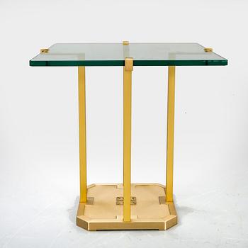 Peter Ghyczy side table later part of the 20th century.