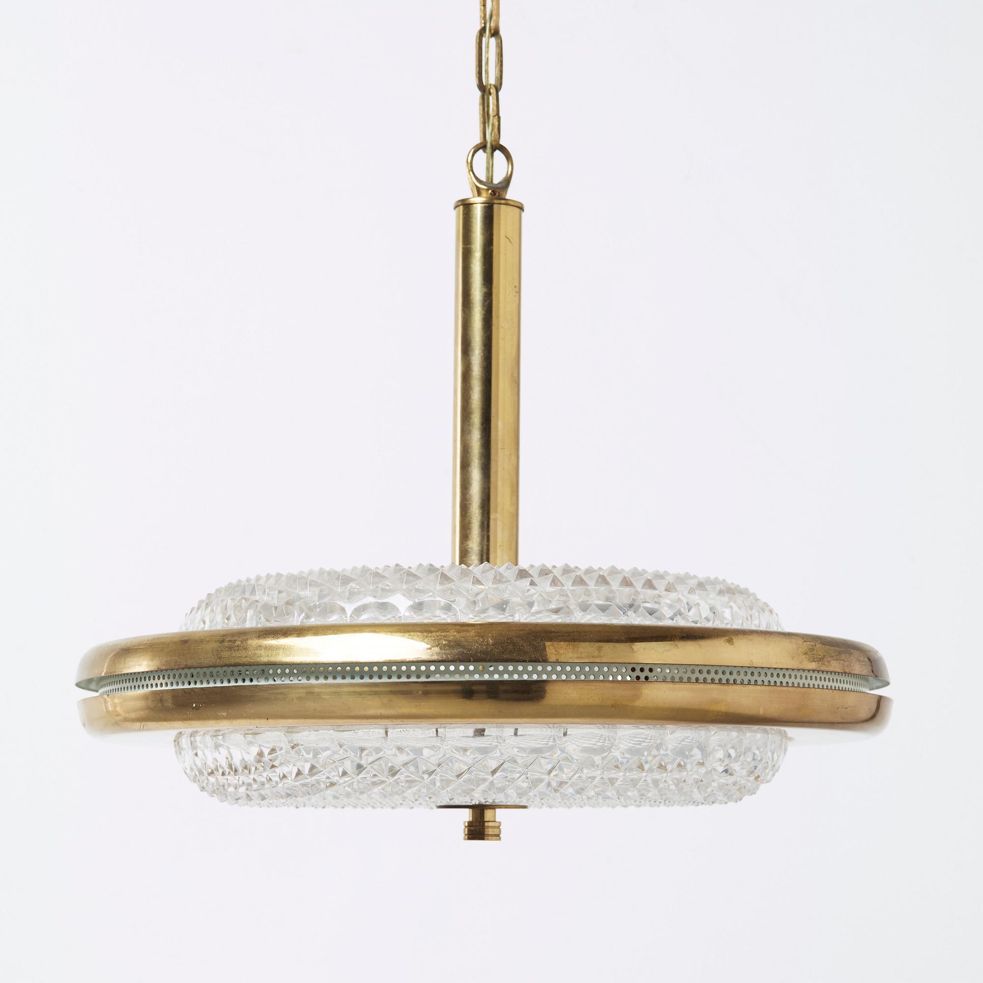 A Tyringe Konsthantverk ceiling lamp, 1960´s or 1970´s.