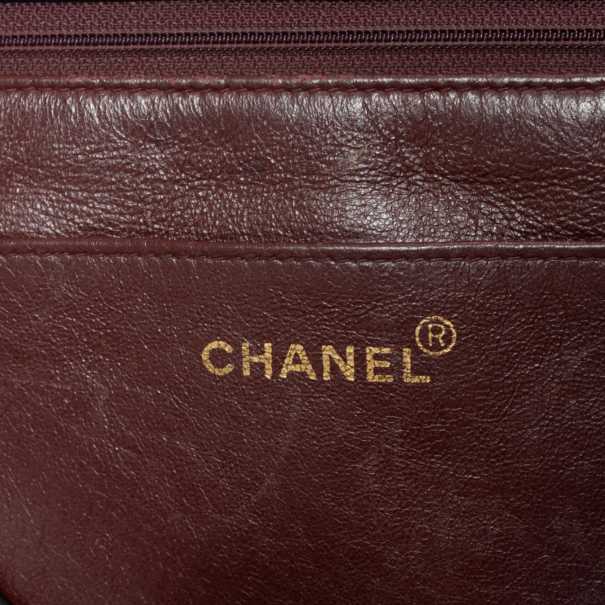 Chanel, väska, "Maxi Single Flap Bag", vintage.
