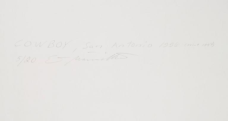 Esko Männikkö, "Cowboy, San Antonio", 1996.