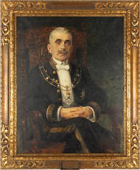Axel Jungstedt, copy after the Court of Appeal President Berndt Hasselrot (1862-1930).