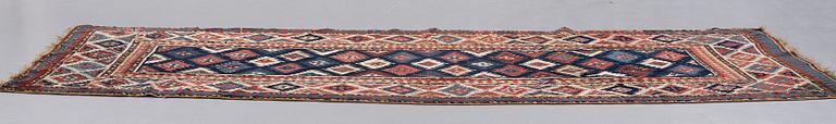 MATTO, an antique Kazak Borchalou, ca 357 x 114,5 cm.