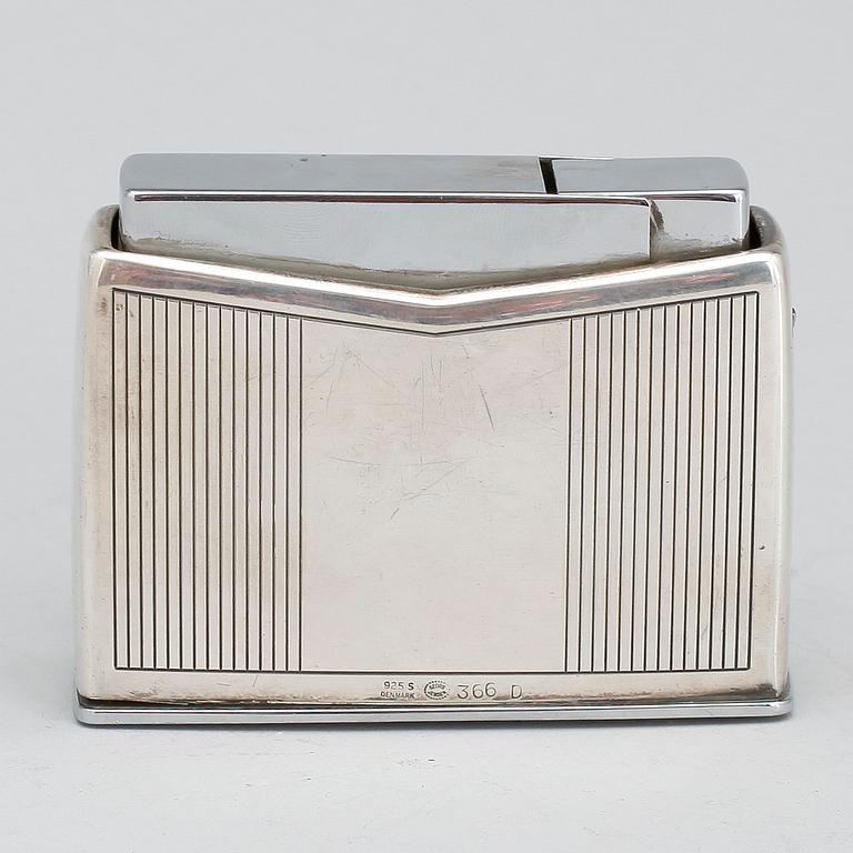 TÄNDARE, silver, Georg Jensen, Danmark, Design Sigvard Bernadotte. Tot vikt 272 gram.