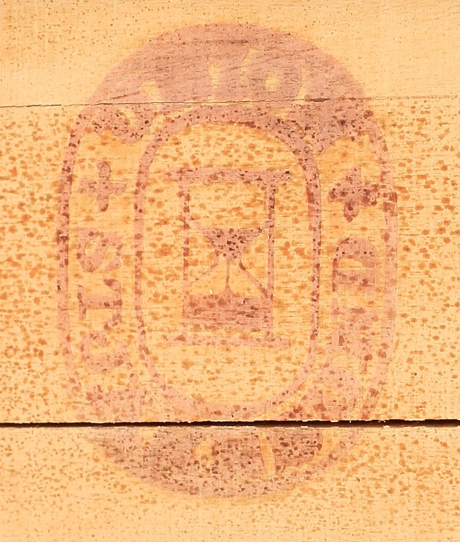 VÄGGUR, gustaviansk stil, CW Staflund, Stockholm, 1900-tal.