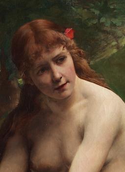 Edvard Perséus, Nude model.