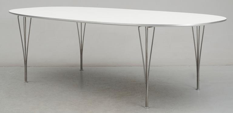 MATSALSBORD, "Superellips", Piet Hein och Bruno Mathsson, Fritz Hansen, i licens med MIAB, Danmark.