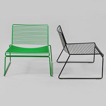 STOLAR, 2 st, Hee Lounge Chair, Hee Welling, HAY, 1900-talets slut.
