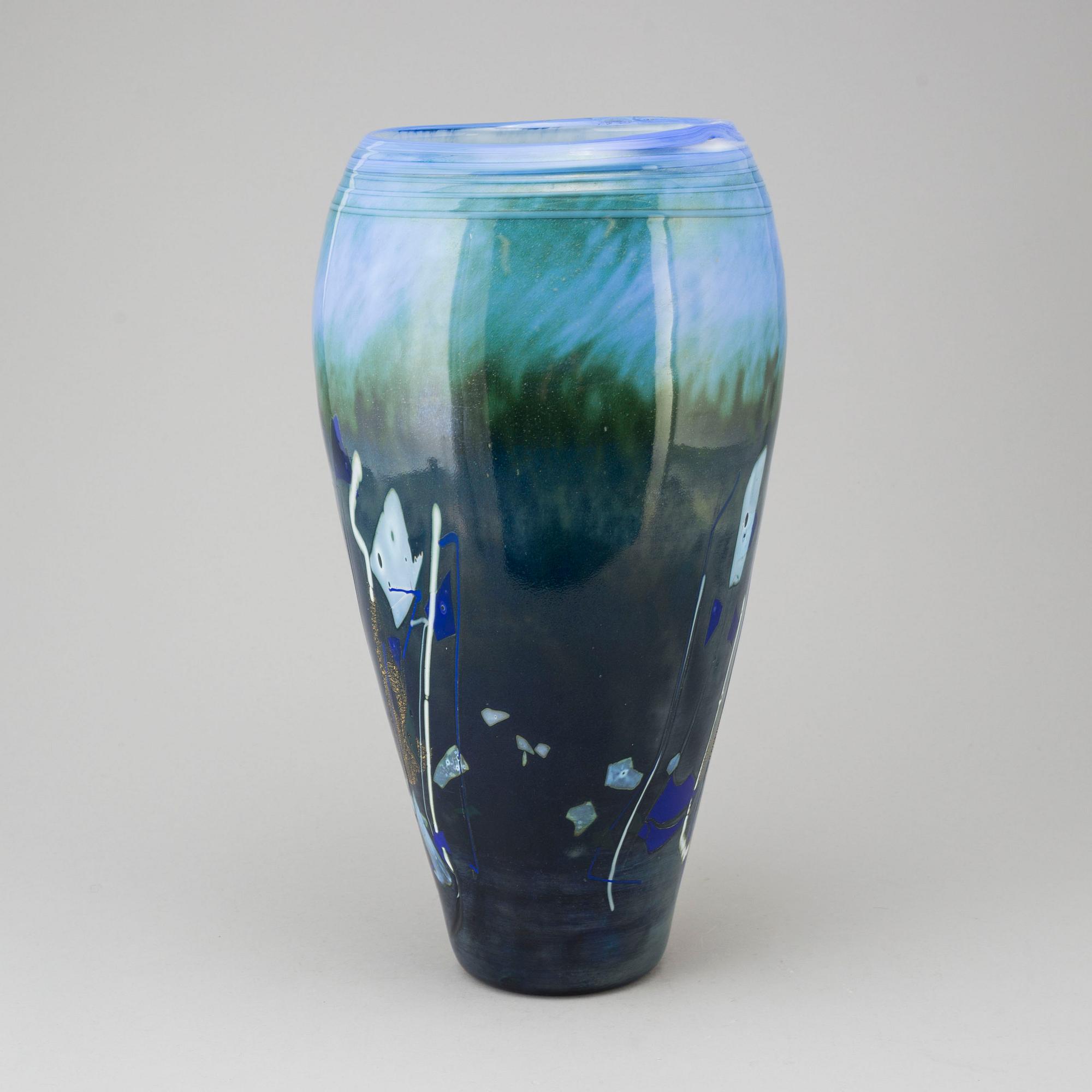 GOLVVAS, glas, Maud Bugge, Hadeland glasbruk Norge, 2001.