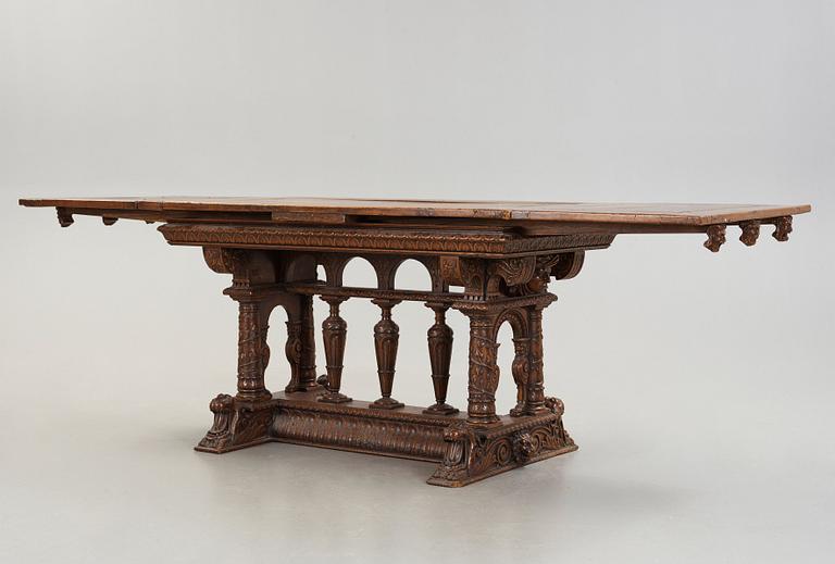 A Renaissance style 19th century table.