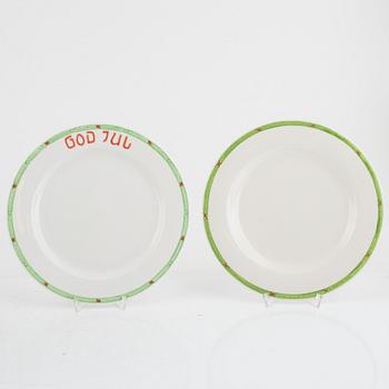 Christmas service, 39 pieces, porcelain, "God Jul", Gustavsberg.