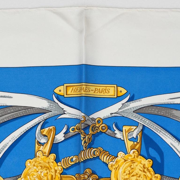 Hermès, scarf, "Le Mors A La Conétable".