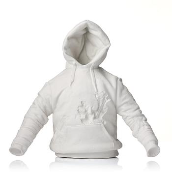 Daniel Arsham, "Eroded Sweatshirt".