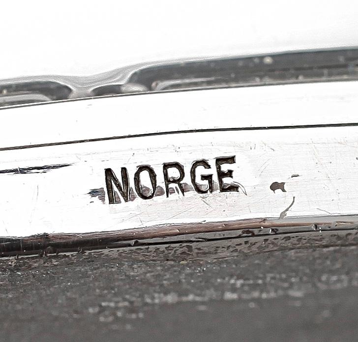 LJUSSTAKAR, 2 par, silver, bl a Norge 1900-tal.