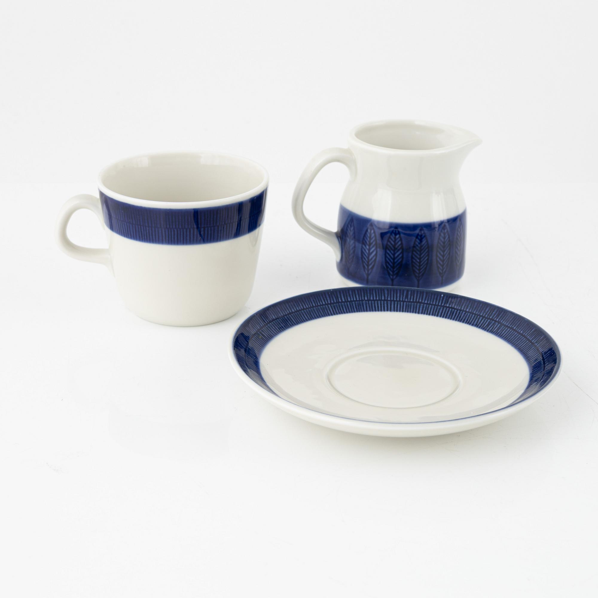 Hertha Bengtson, servisdelar, 44 delar, "Koka", Rörstrand.