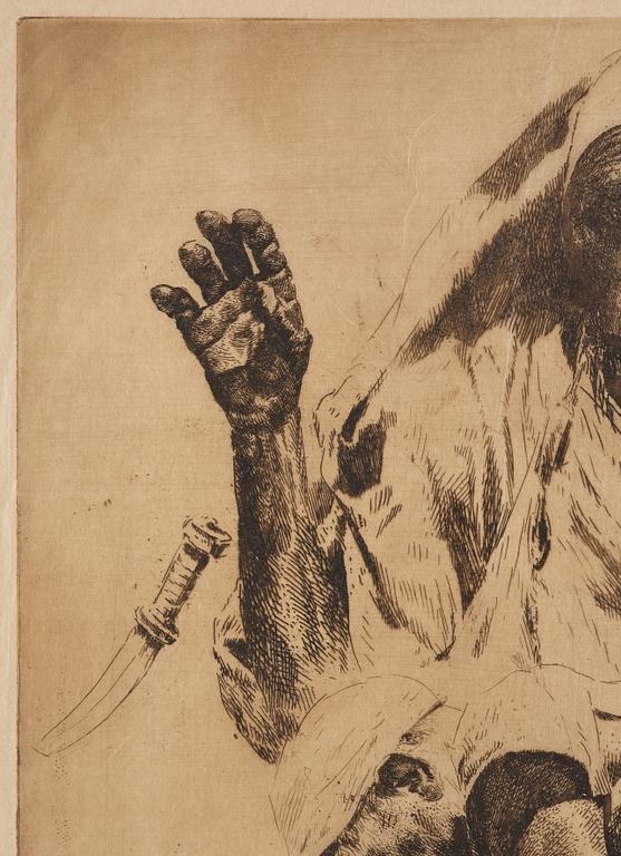 Erich Wolfsfeld, Abrahams offer.