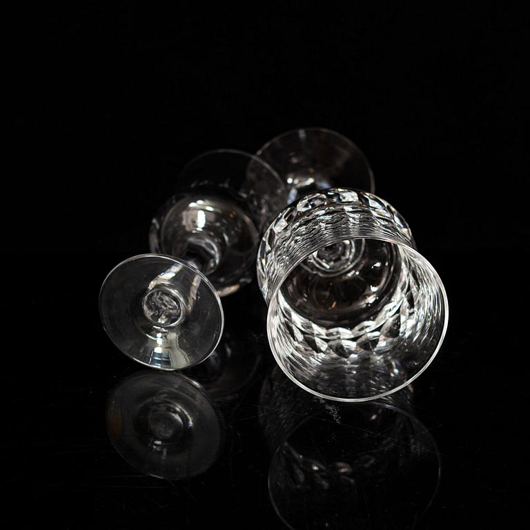 Göran Wärff, a part 'Prince' glass service, Kosta Boda (106 pieces).