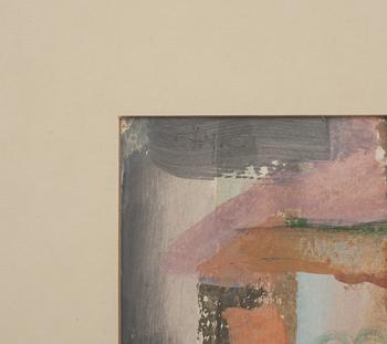 JULES SCHYL, gouache, signerad.