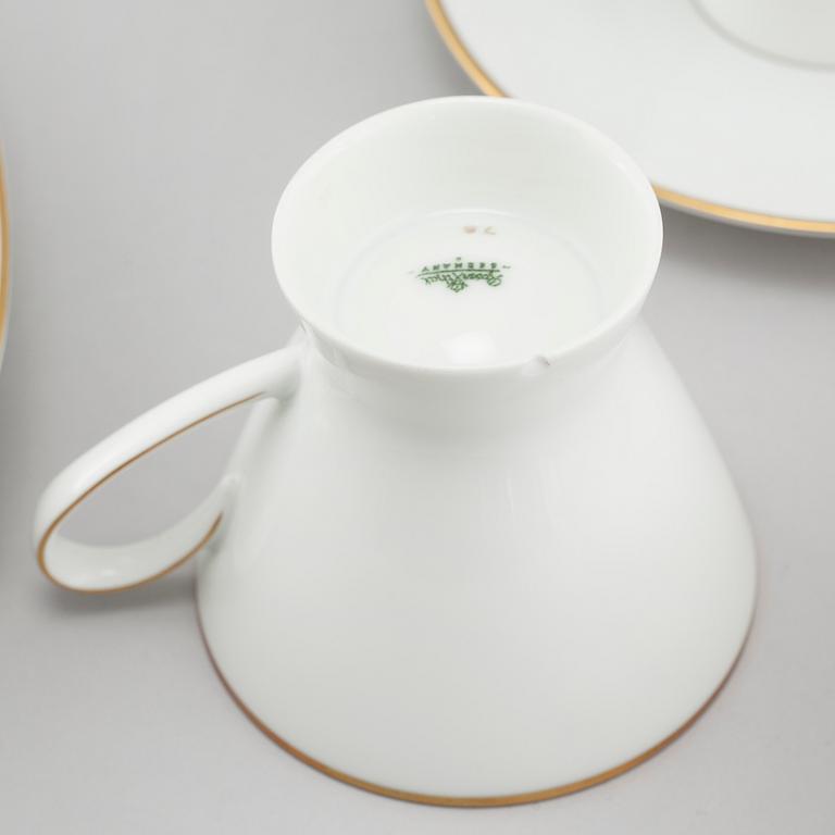 SERVISDELAR, 79 st, porslin, Rosenthal, 1900-talets andra hälft.