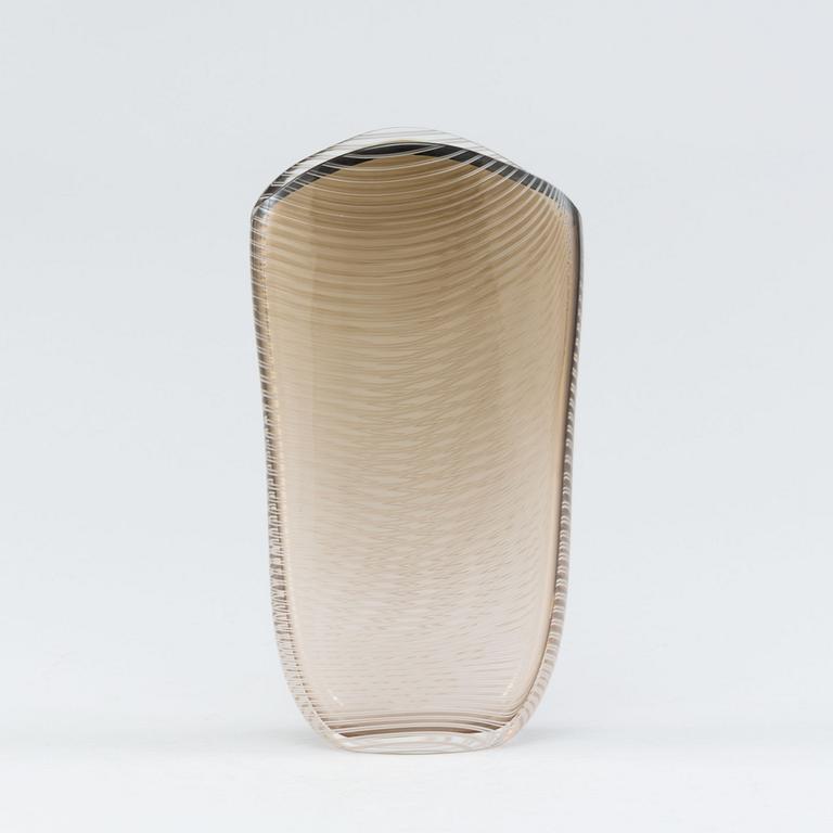 A "cappa" Murano glass vase.