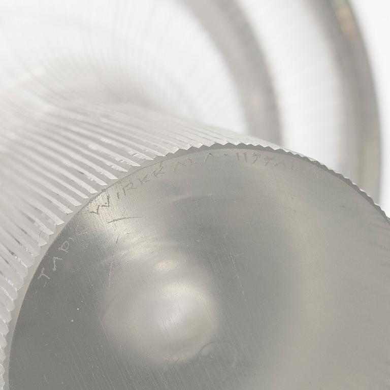 Tapio Wirkkala, vaser, 2, st, modell 3552, "Sopp" signerade Tapio Wirkkala, Iittala -57 och Tapio Wirkkala Iittala.