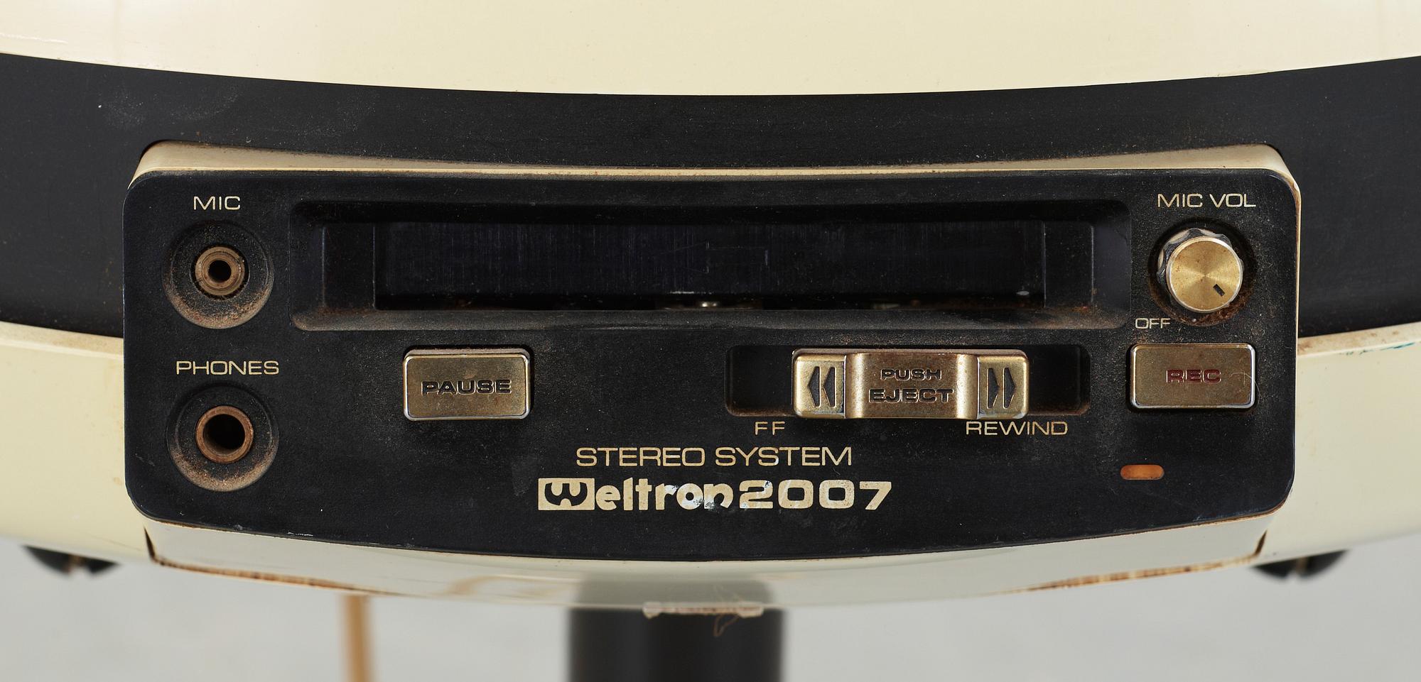 MUSIKMÖBEL, "GEC Weltron 2007 Stereo System", Japan.