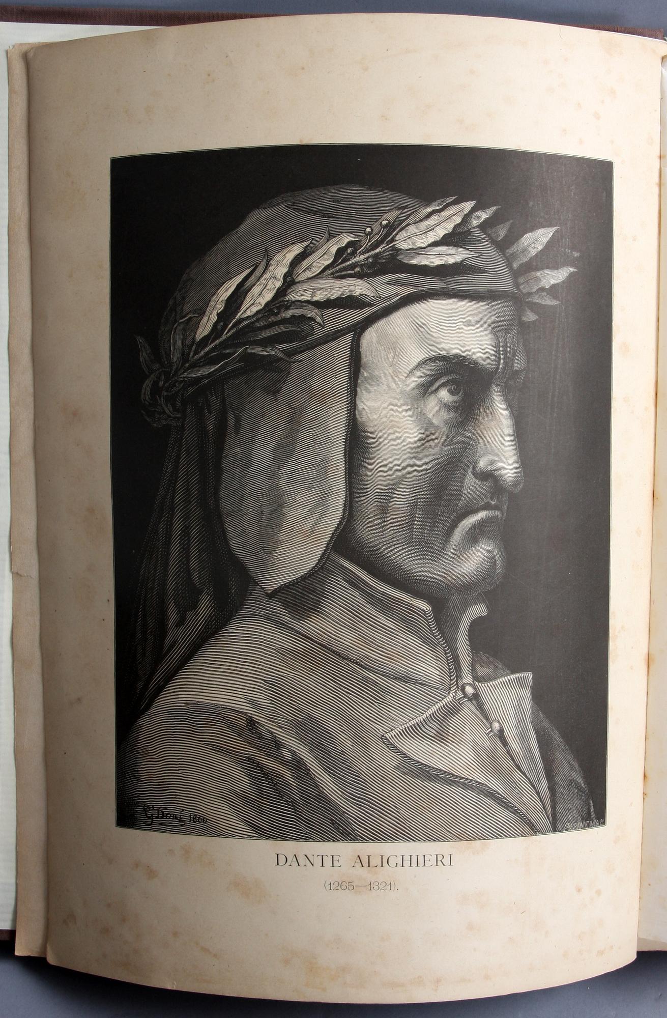 BOK, "La Divina Commedia", med bilder av Doré.