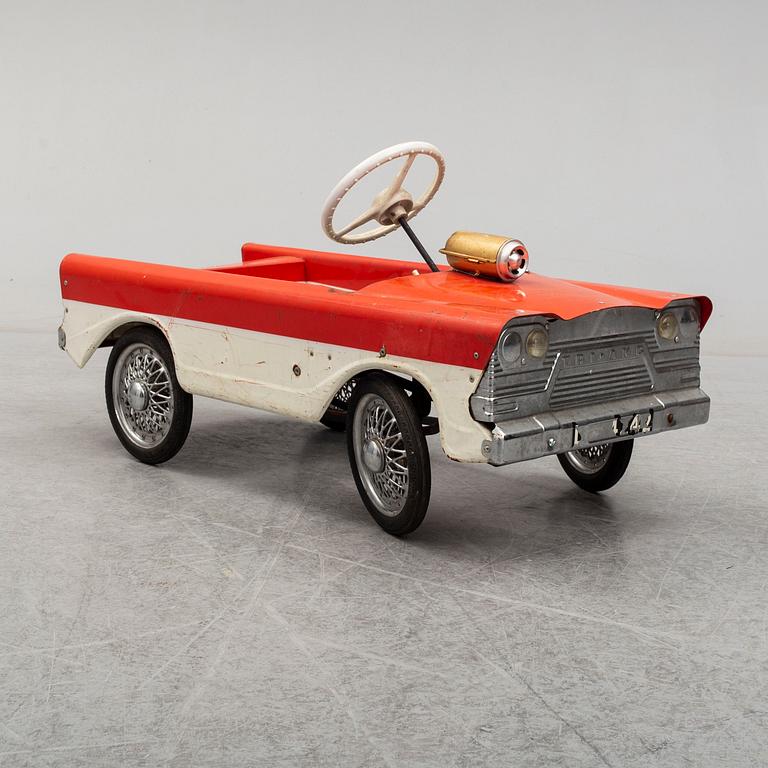 A TRI-ANG PEDAL CAR, 1950s.