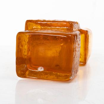 Geoffrey Baxter, "Drunken Bricklayer", vase, glass, Whitefriars.