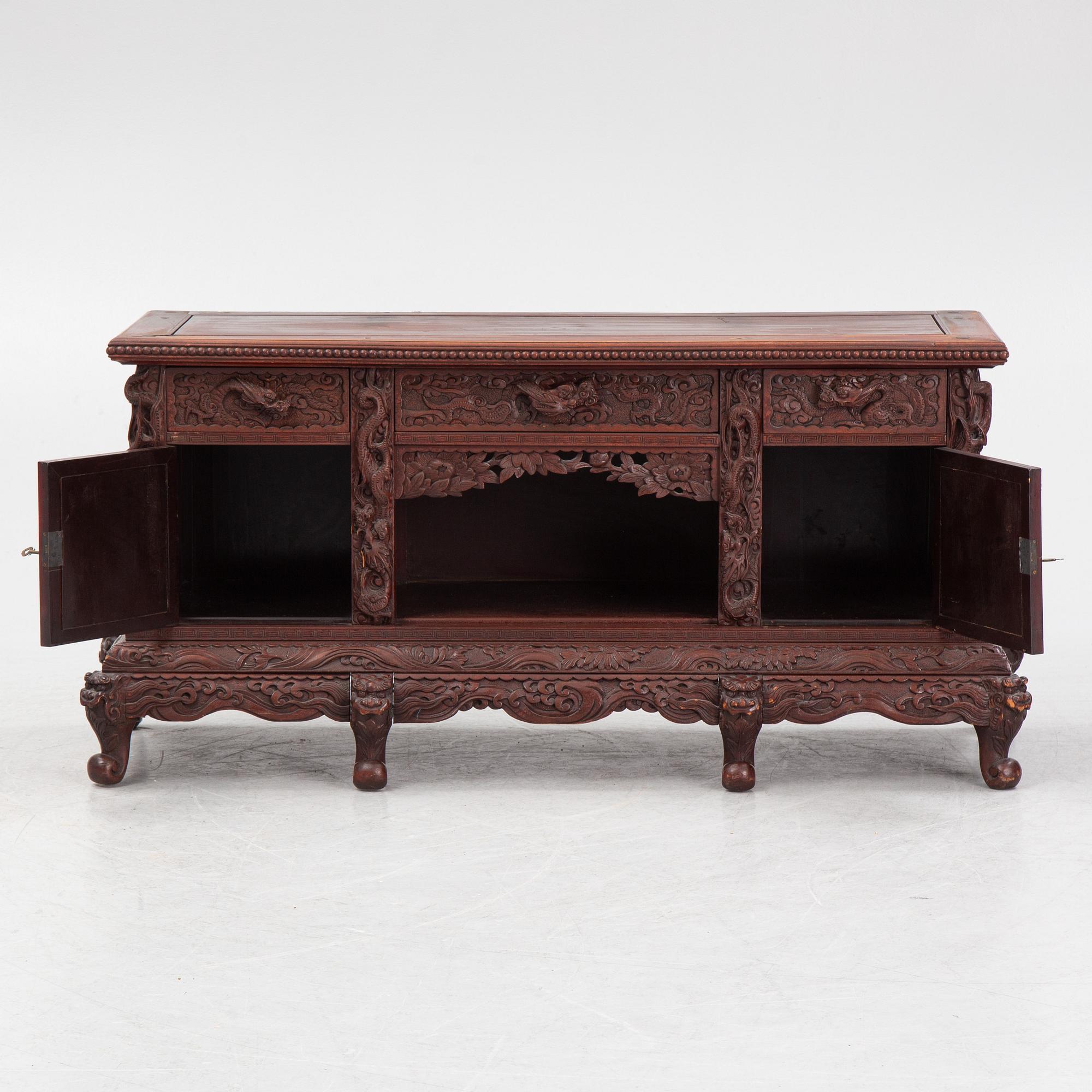 A cupboard, China, 20th Century.