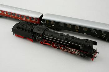 PARTI MODELLTÅG, Märklin, Set #2915 samt #3126, Tyskland, 1900-talets andra hälft.