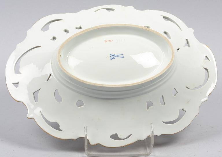 SKÅL, porslin, Meissen.