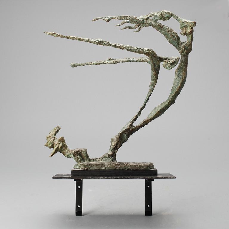OKÄND KONSTNÄR, skulptur, brons, ej signerad, 1900-tal.