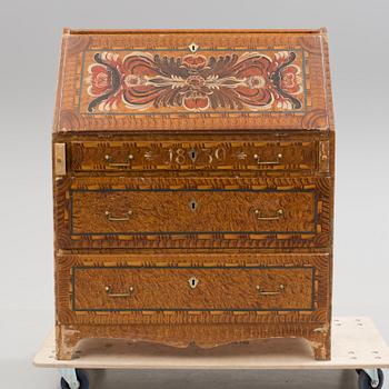 SKRIVSEKRETÄR, 1800-talets första hälft. Daterad 1839.