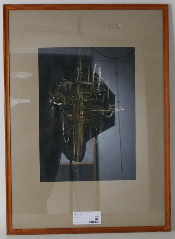 ROY ADZAK, gouache på papper, sign.