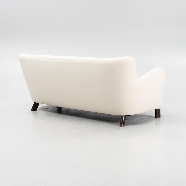 Fritz Hansen, a model 1669 sofa, Denmark, 1940's/50's.