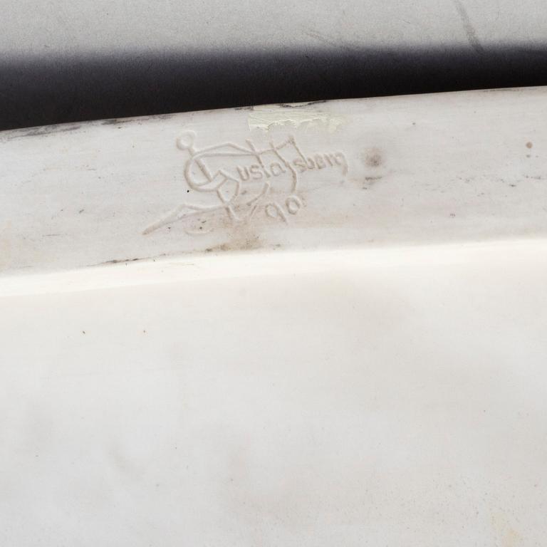 A PARIAN FIGURE, after J H von Danecker, Gustafsberg 1890.