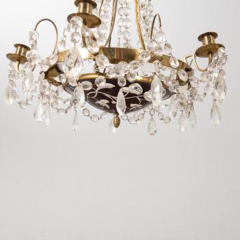 Ljuskrona Gustaviansk stil 1900-tal.