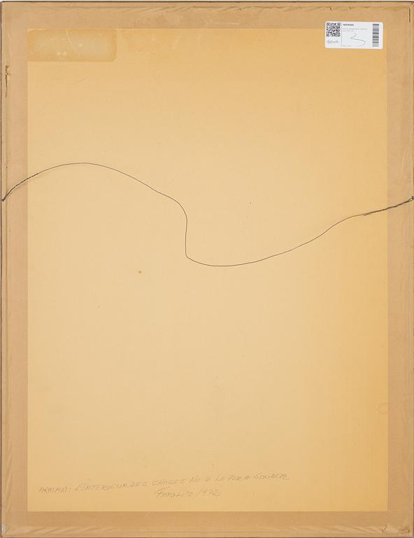 Arman, färglitografi, signerad 242/300.