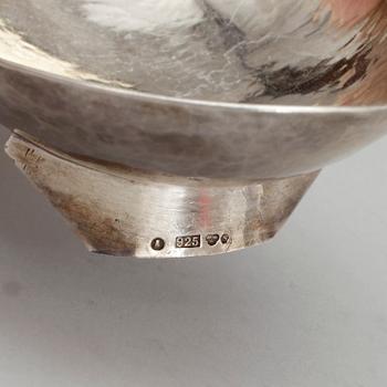 PARTI SILVER, 5 delar, bla Sheffield. 1900-tal. Vikt ca 635 gram.