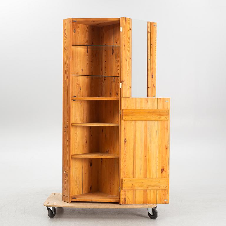 A corner cabinet, second half of the 20th Century.