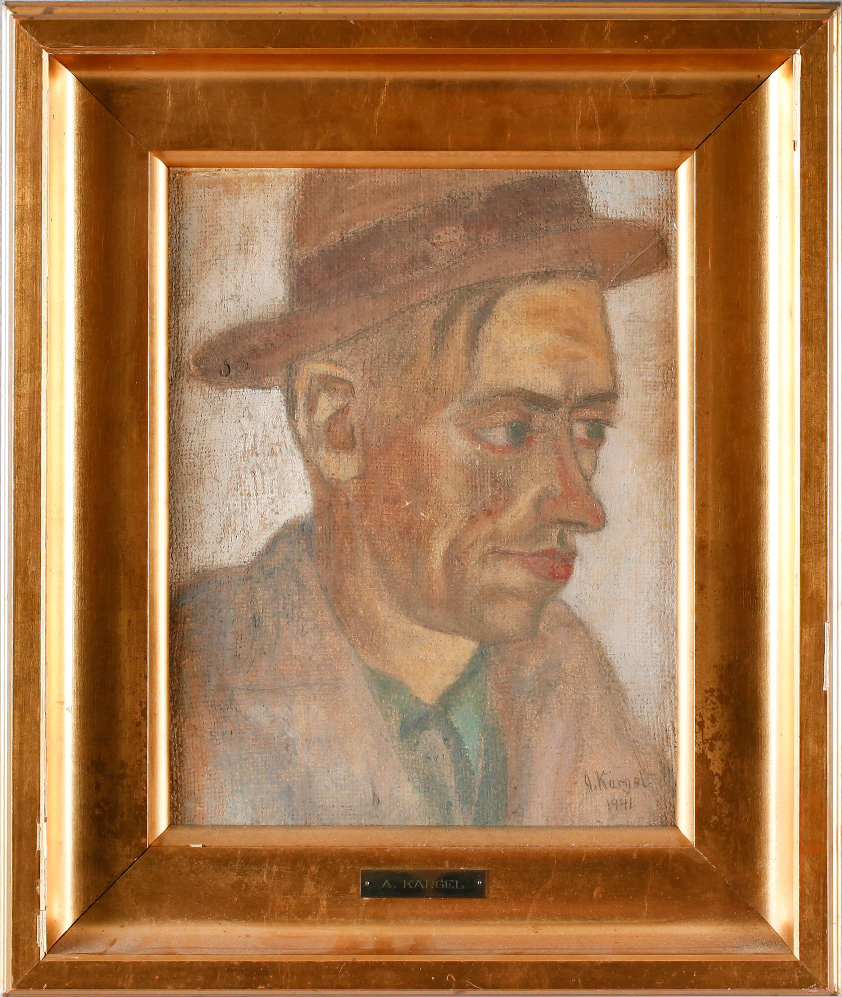 AXEL KARGEL, olja på duk uppklistrad, signerad och daterad 1941.