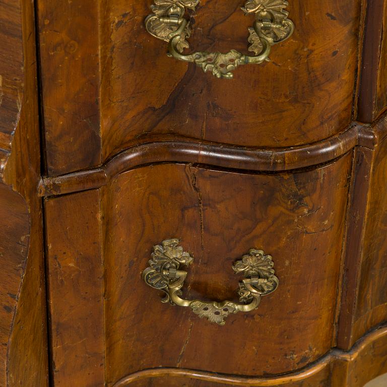 Byrå, senbarock, 1700-tal.