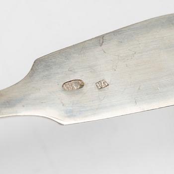 A silver cutlery set, Estonia and Russia, circa 1900 (78 pieces).