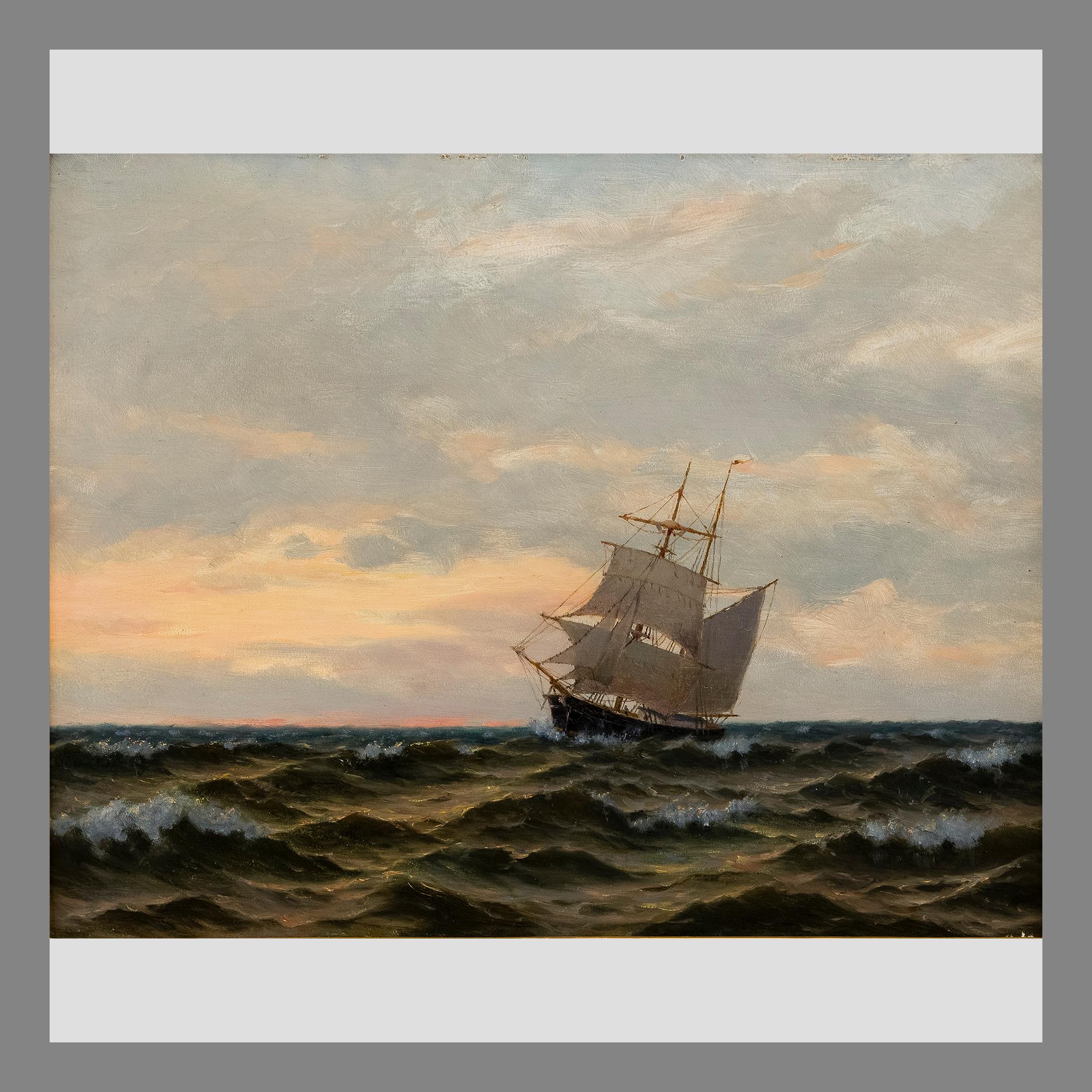 OSCAR KLEINEH, MORNING AT SEA.