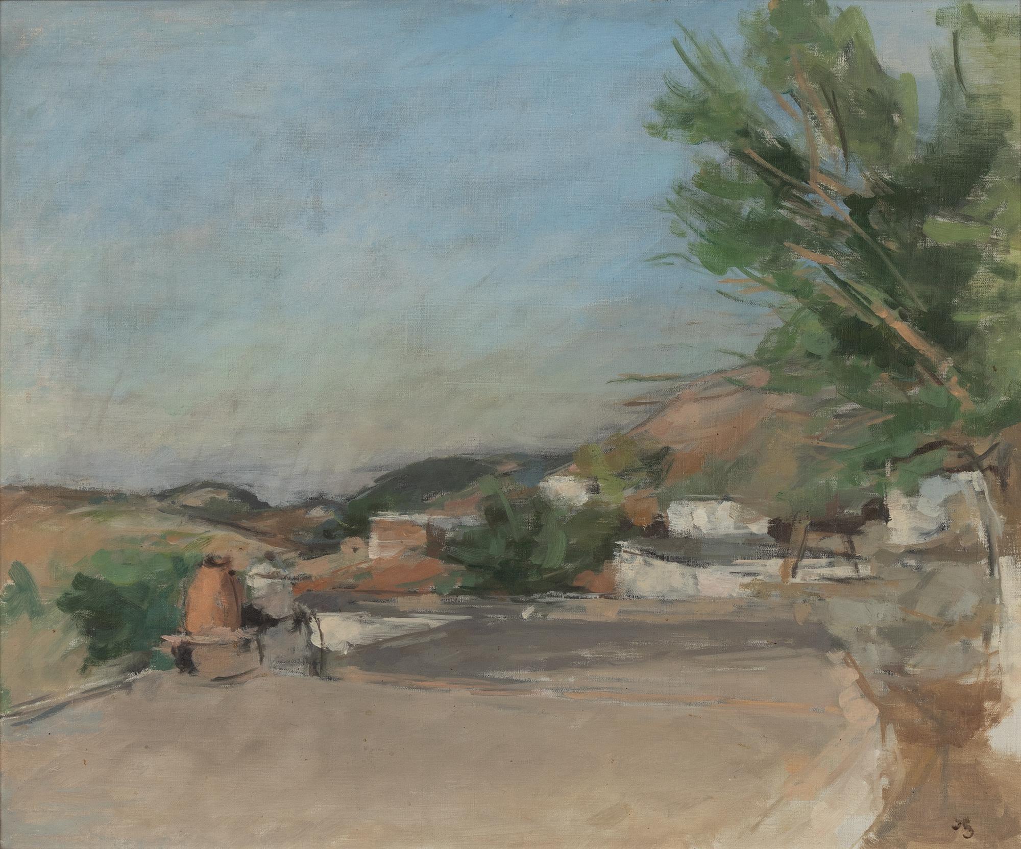 Hugo Zuhr, oil on canvas, signed.