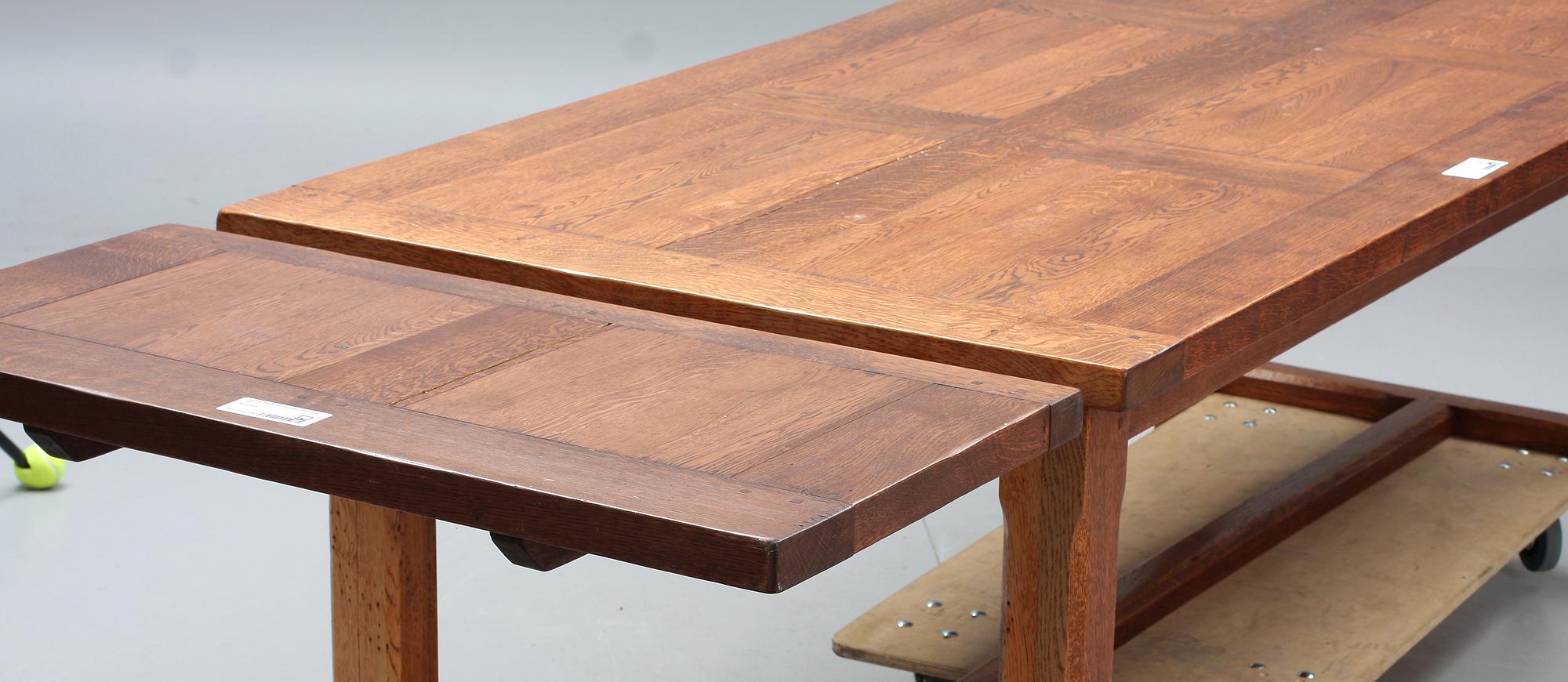 MATBORD, Frankrike. 1900-talets slut.