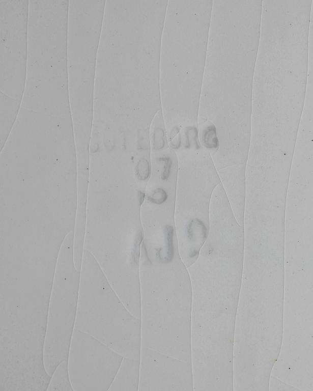 FISKFAT, flintgods, Göteborg 1907.