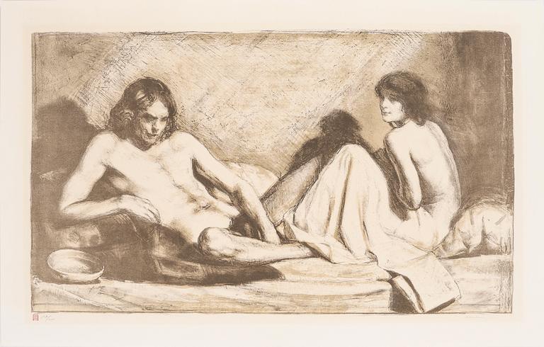 ODD NERDRUM, litografi, signerad o numrerad 147/200.
